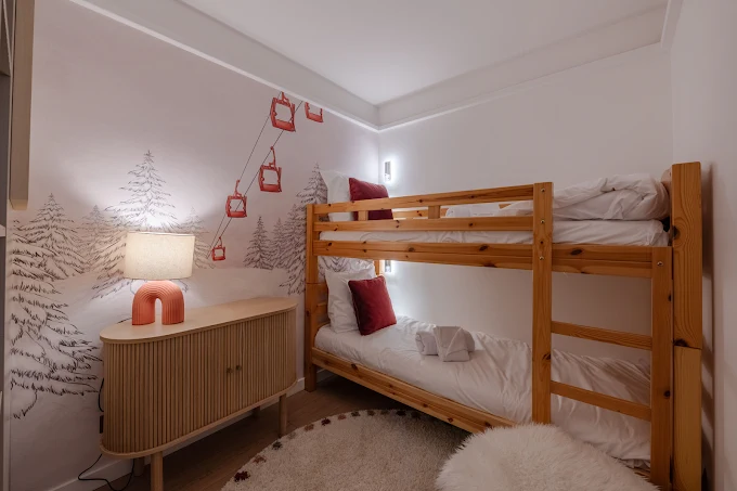 Chambre enfant — chalet montagne — Modernal Alpes