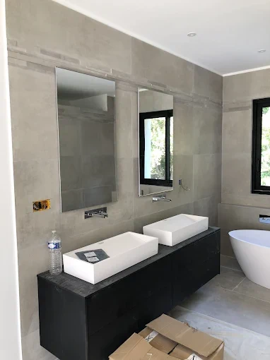 Salle de bain contemporaine — Modernal Nice